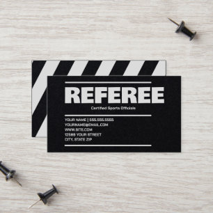 Referee Premium Calling Card