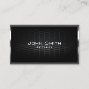 Referee Professional Metal Framed Business Card