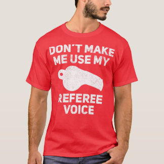 Referee Ref Distressed T-Shirt