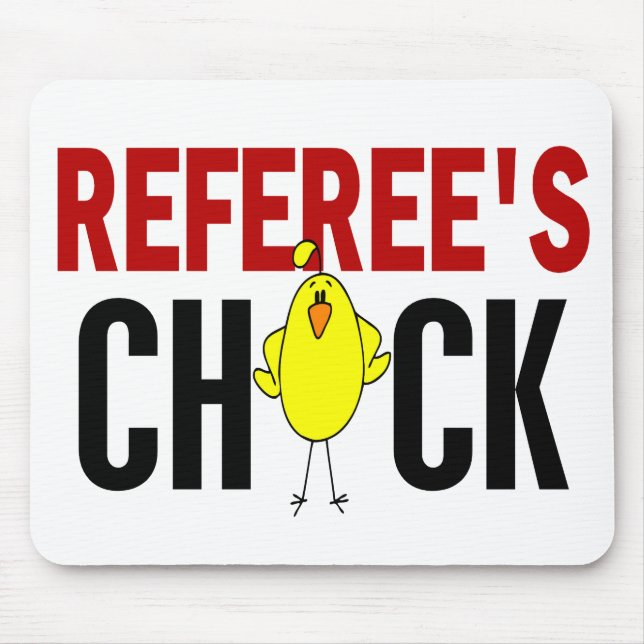 REFEREE’S CHICK MOUSE MAT (Front)