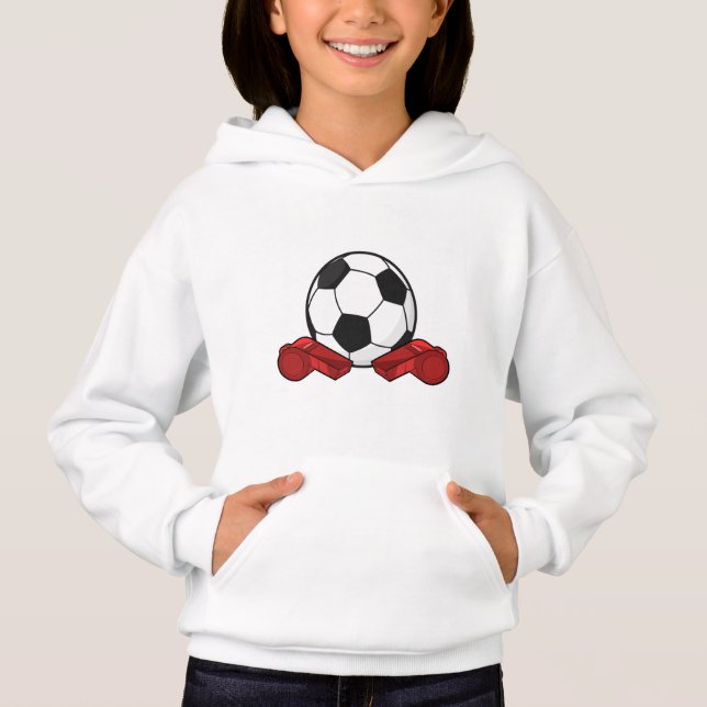 Referee whistle & Soccer ball (Front)