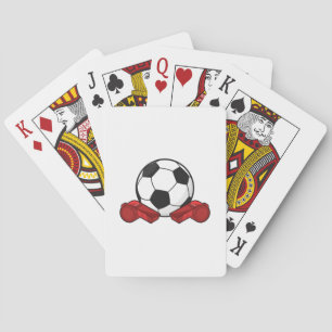Referee whistle & Soccer ball Playing Cards