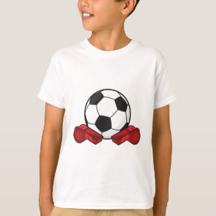 Referee whistle & Soccer ball T-Shirt