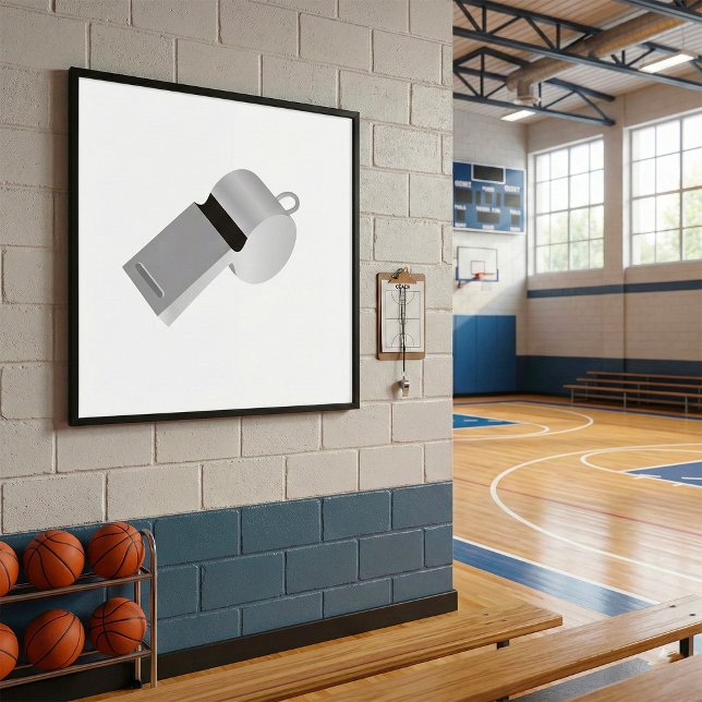 Referees Whistle Poster (Creator Uploaded)