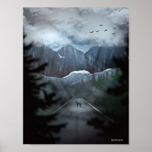 Reference Painting No.4 of Artic-North pole Poster