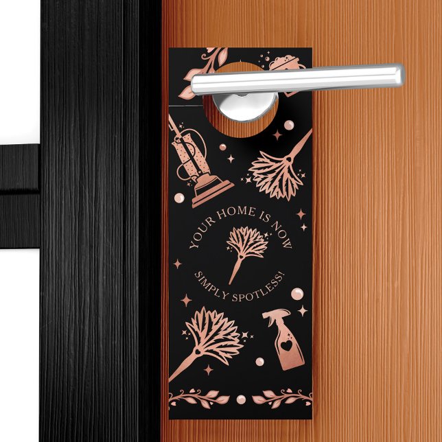 Referral Maid & House Cleaning Tools/Supplies Door Door Hanger (Creator Uploaded)