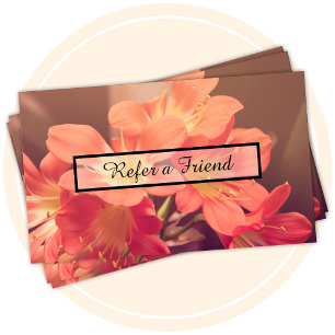 referral program beautiful flowers