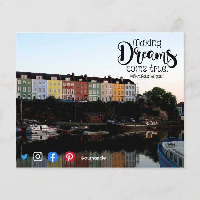 referrals making dreams come true real estate  flyer (Front)