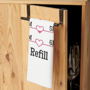 Refill Chart Tea Towel