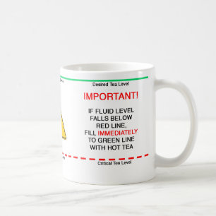 Refill Tea Coffee Mug