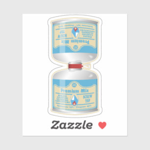 Refilling gas canisters for camp stoves