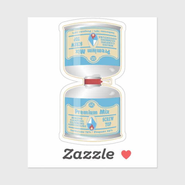 Refilling gas canisters for camp stoves (Sheet)