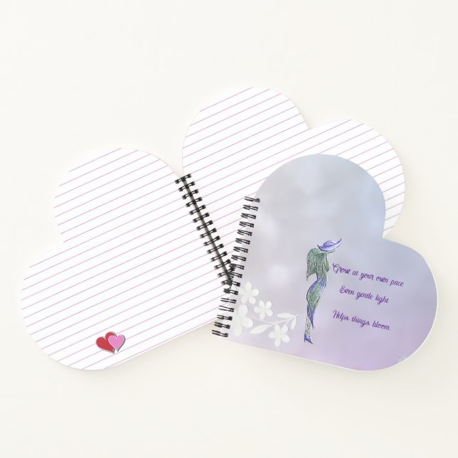 Refined calm spiral notebook  (Inside)