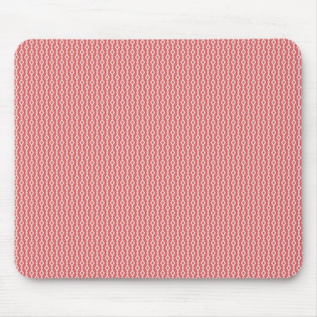 Refined Glam Mousepad, Red Mouse Mat (Front)
