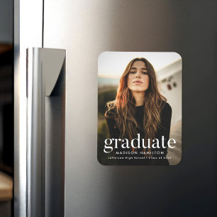 Refined Photo Graduation Magnet