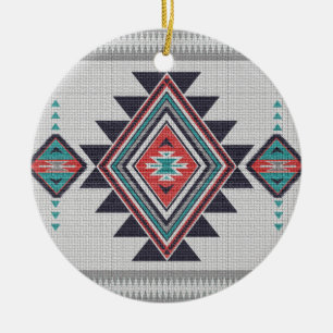 Refined Southwest Ceramic Tree Decoration