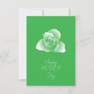 Refined White Defined Art Shades Flower Card