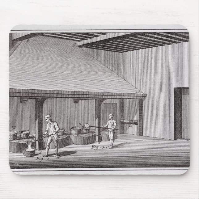 Refining saltpetre mouse mat (Front)