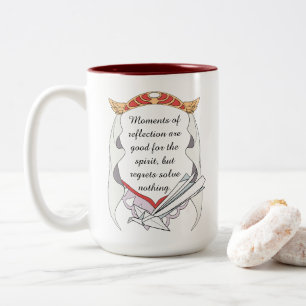 Reflect but don’t Regret Inspirational Mug