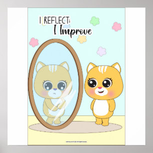 Reflect to improve Wall art