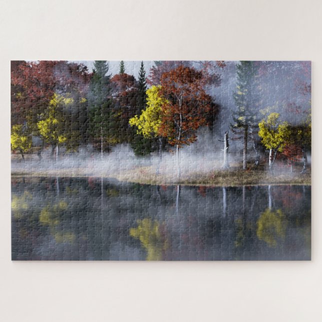 Reflected Autumn Jigsaw Puzzle (Horizontal)