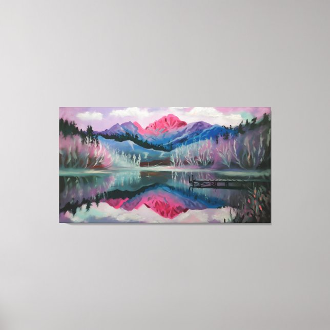 Reflected Dreams Canvas Print (Front)