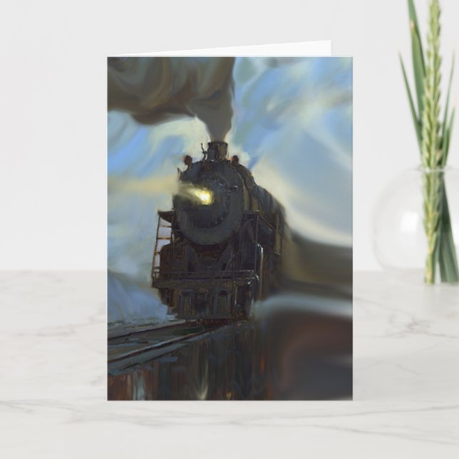 Reflected Train Card (Front)