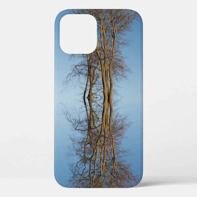 Reflected trees Case-Mate iPhone case (Back)