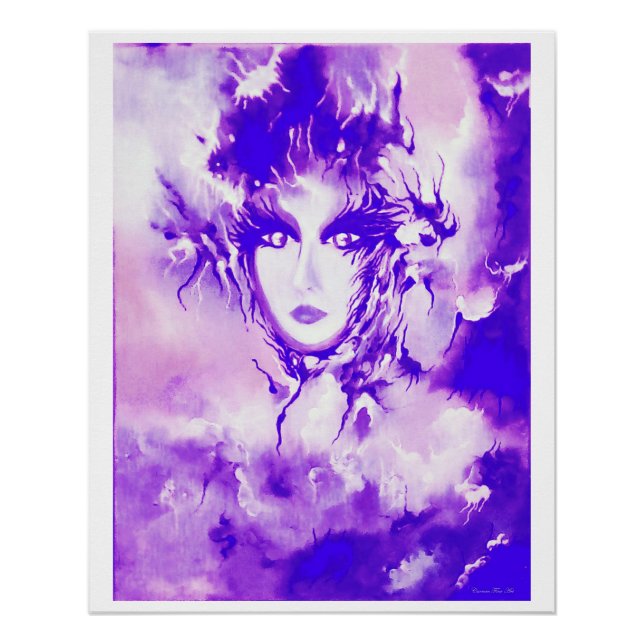 "Reflecting Aphrodite", Glossy Poster (Front)