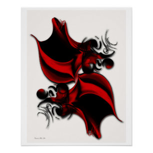 "Reflecting Continuation", Glossy Poster