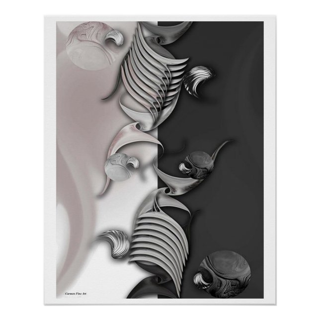 "Reflecting Creation", Glossy Poster (Front)