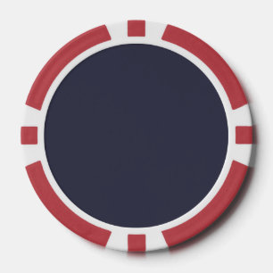 Reflecting Pond Fall Pantone Colour 2015 Poker Chips