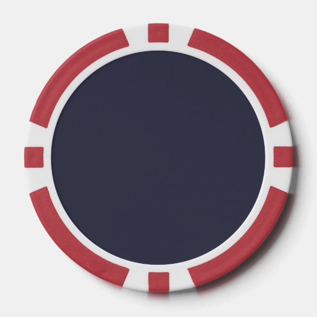 Reflecting Pond Fall Pantone Colour 2015 Poker Chips (Front)
