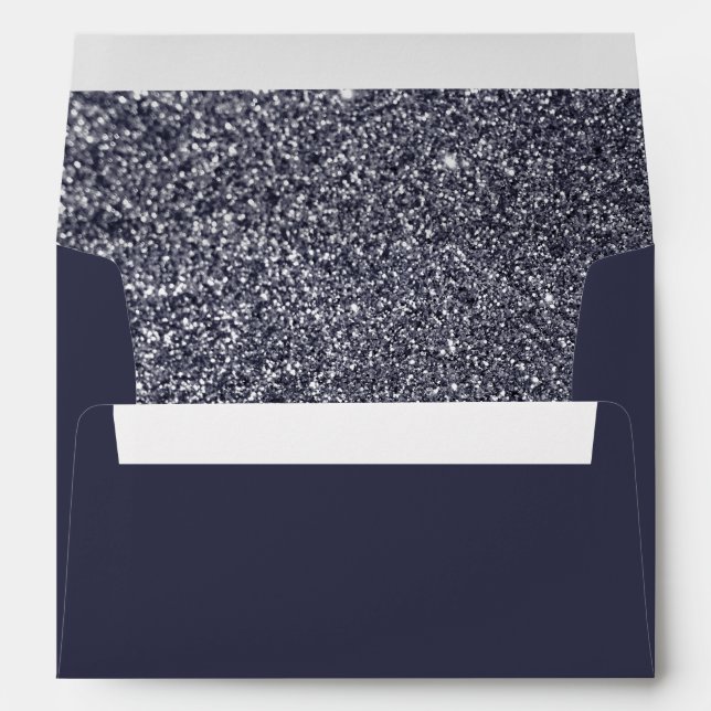 Reflecting Pond Glitter Envelope (Back (Bottom))