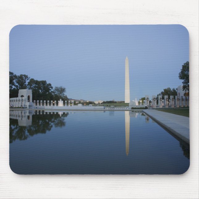 Reflecting Pool, Washington Monument Mouse Mat (Front)