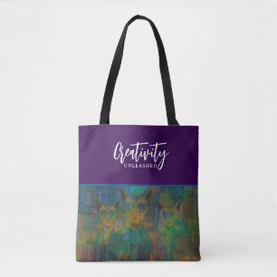 Reflecting the city in the window tote bag
