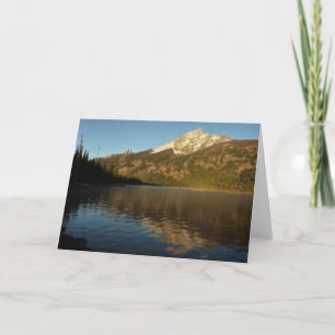 Reflection at Jenny Lake I Card