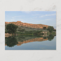 REFLECTION at Lake Scott State Park Kansas Postcard