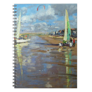 Reflection Bray Dunes France Notebook