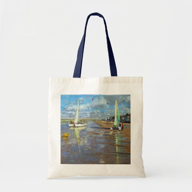 Reflection Bray Dunes France Tote Bag (Front)