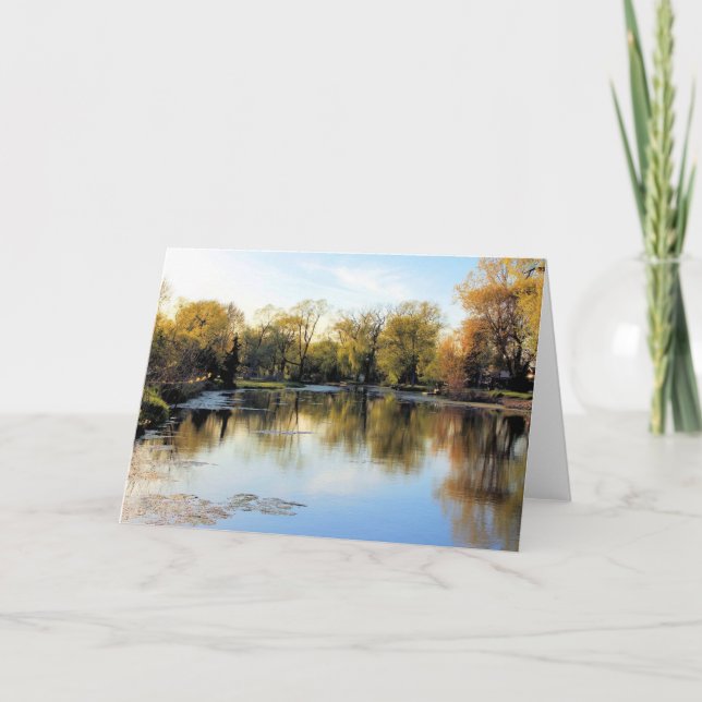 Reflection Canal Blank Card (Front)