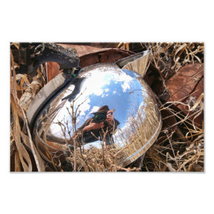 Reflection in a Field Photo Print