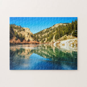 Reflection in Elevenmile Canyon Jigsaw Puzzle