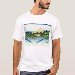 Reflection in Lake Misaka of Kai Province T-Shirt