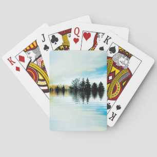 Reflection in Water Playing Cards