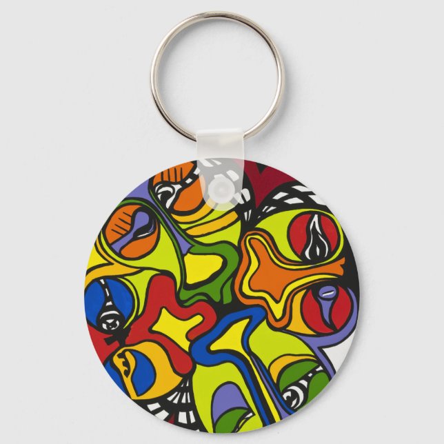 "Reflection" key chain (Front)