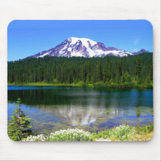 Reflection Lake, Mount Rainier, WA, USA Mouse Mat