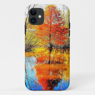 Reflection of a Tree iPhone 11 Case