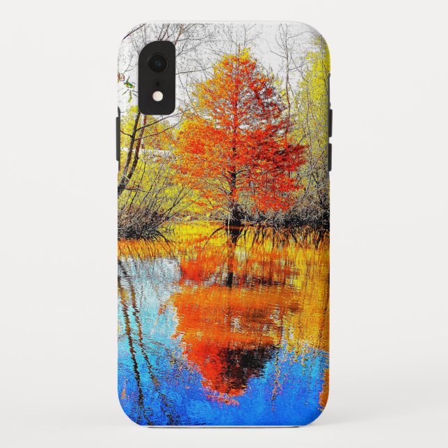 Reflection of a Tree Case-Mate iPhone Case (Back)