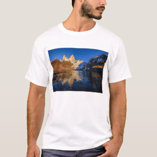Reflection Of Fitz Roy At Sunrise T-Shirt